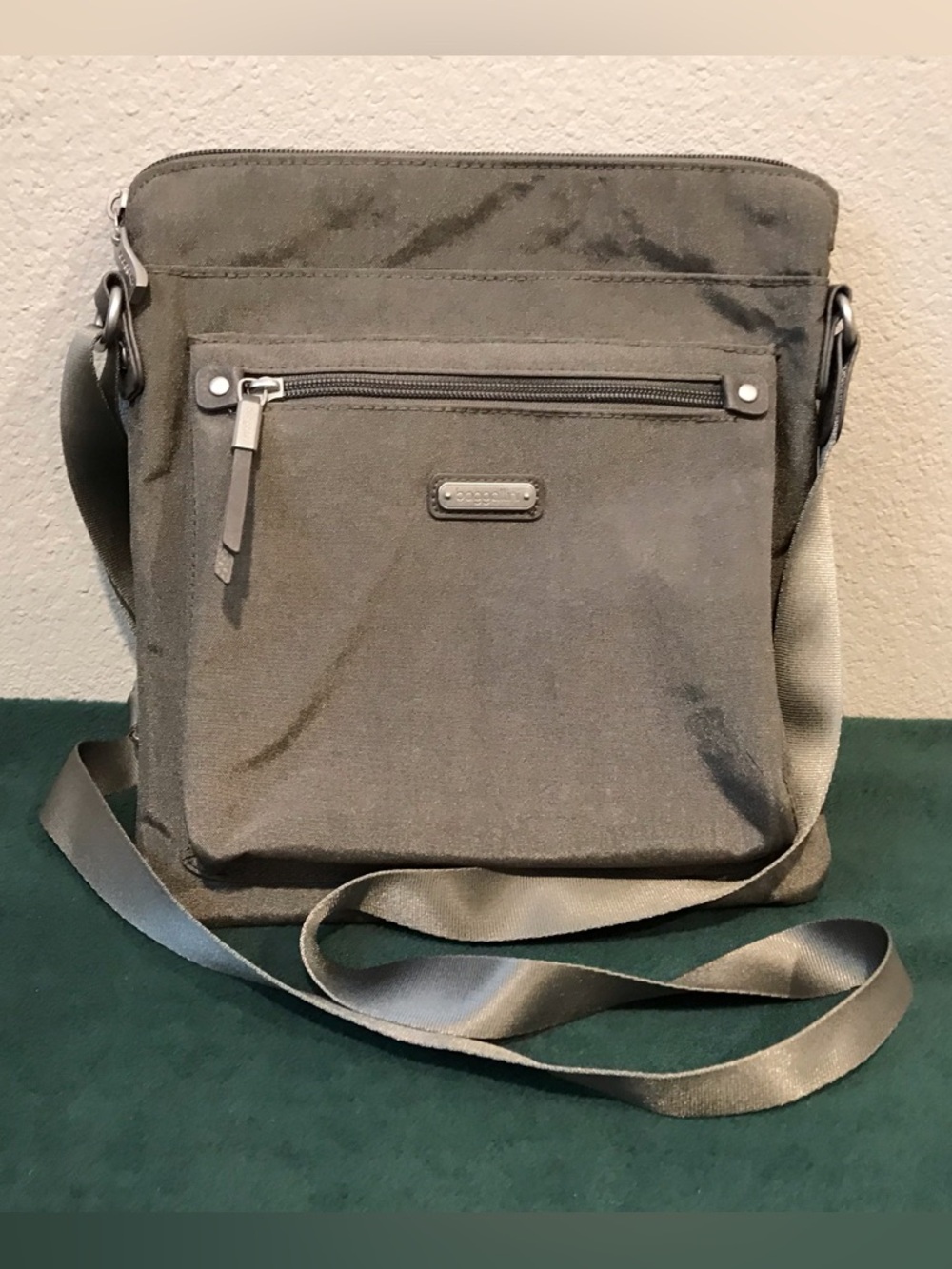 Baggallini Gray Crossbody Bag